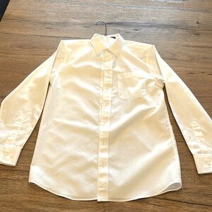 Nordstrom Kids White Button Down Shirt EUC